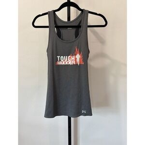 Tough Mudder Race Tank, Under Armour Women's Medium‎ Tank Top, Race Gear, Gray